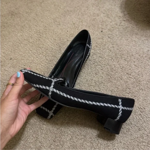 Kate Spade Black & White Heels - Picture 2 of 4